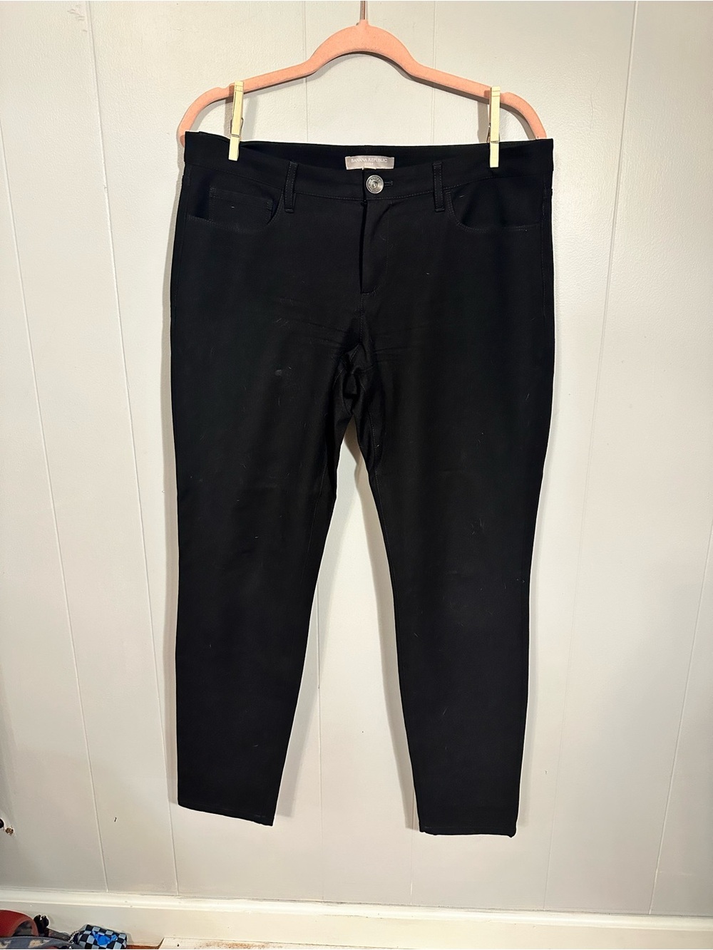 Banana Republic Black Sloan Pants